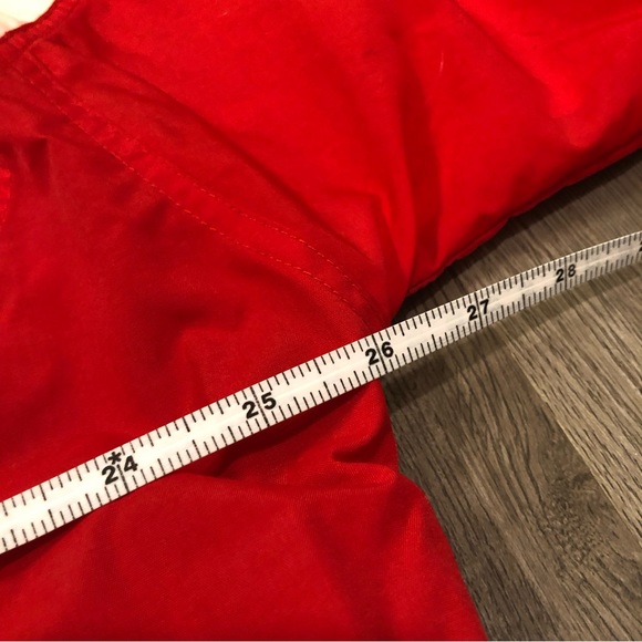 Vintage 80/90s Champion Track Jacket Windbreaker Nylon Size XL Red/Black/White - Picture 8 of 9